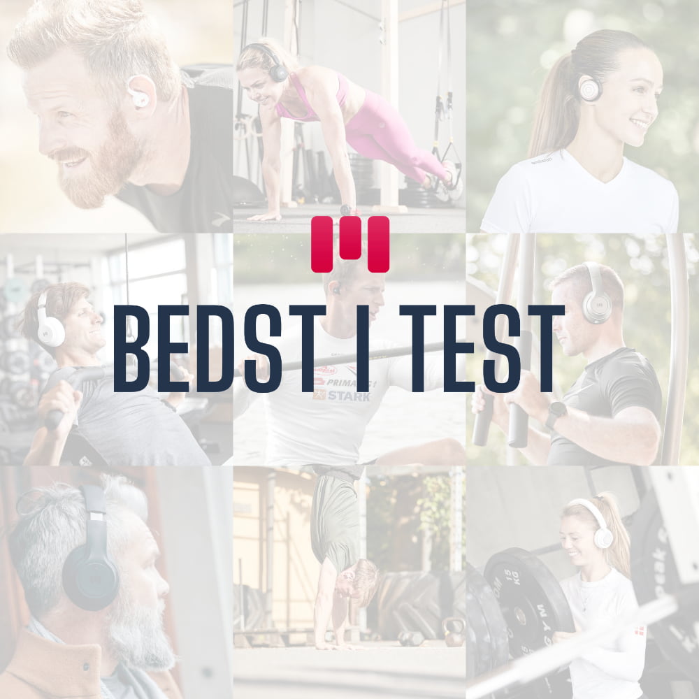 Bedst i test: Trådløse høretelefoner til løb og træning