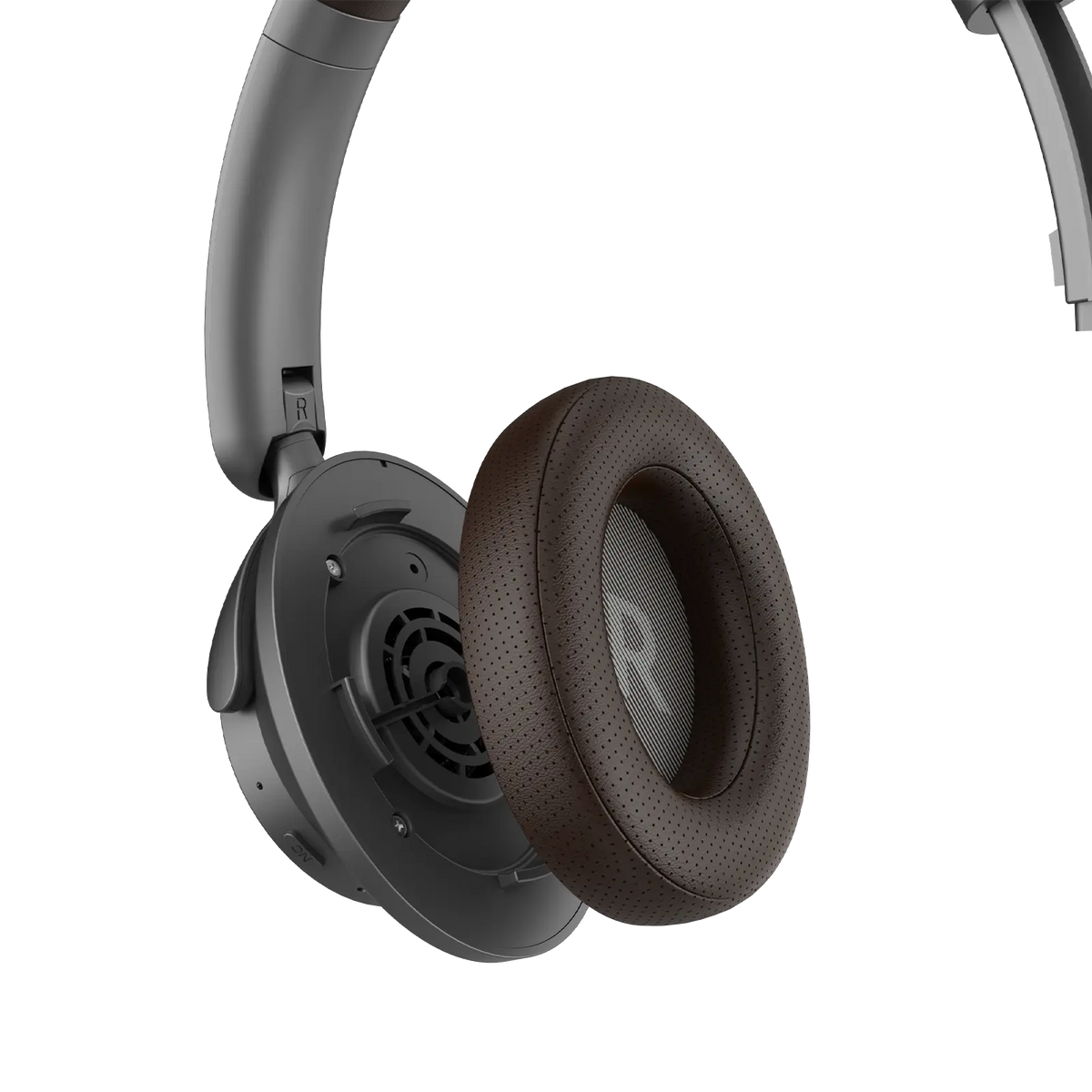 MOOVE 65 LUX - HYBRID ANC - Titanium/Dark Brown
